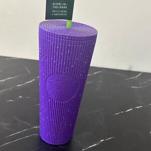 Starbucks Purple Glow-in-the-Dark Tumbler